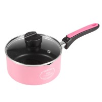 16cm pressed aluminum nonstick coating milk pot