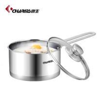 Charms palm restaurant cookware stainless steel milk boiling pot