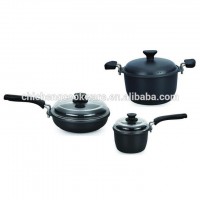 heavy cast hard-anodized aluminum nonstick cookware